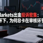 CWG Markets出金投诉密集：牌照光环下，为何总卡在审核环节？