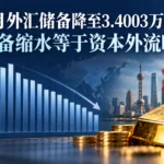 中国9月外汇储备降至3.4003万亿美元：储备缩水等于资本外流吗？