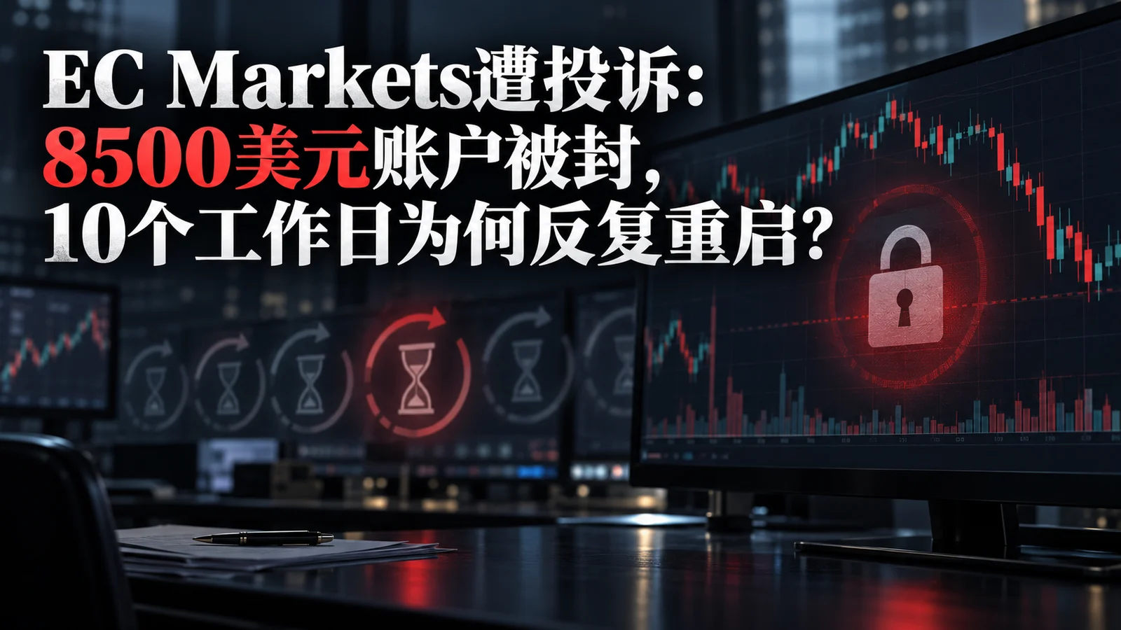 EC Markets遭投诉：8500美元账户被封，10个工作日为何反复重启？