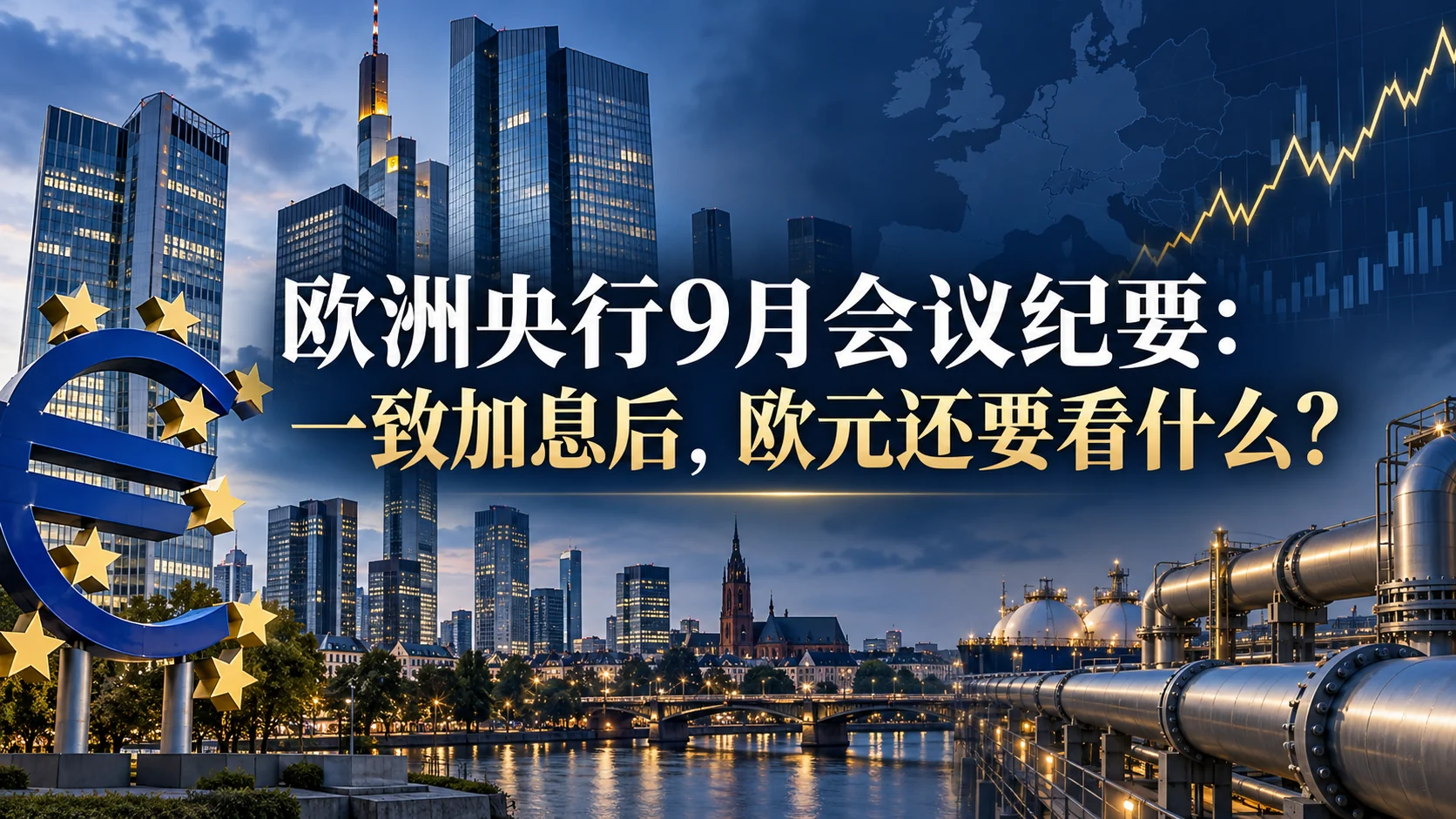 欧洲央行9月会议纪要：一致加息后，欧元还要看什么？