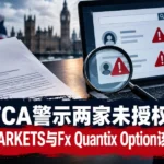 英国FCA警示两家未授权平台：ALSET MARKETS与Fx Quantix Option该怎么核查
