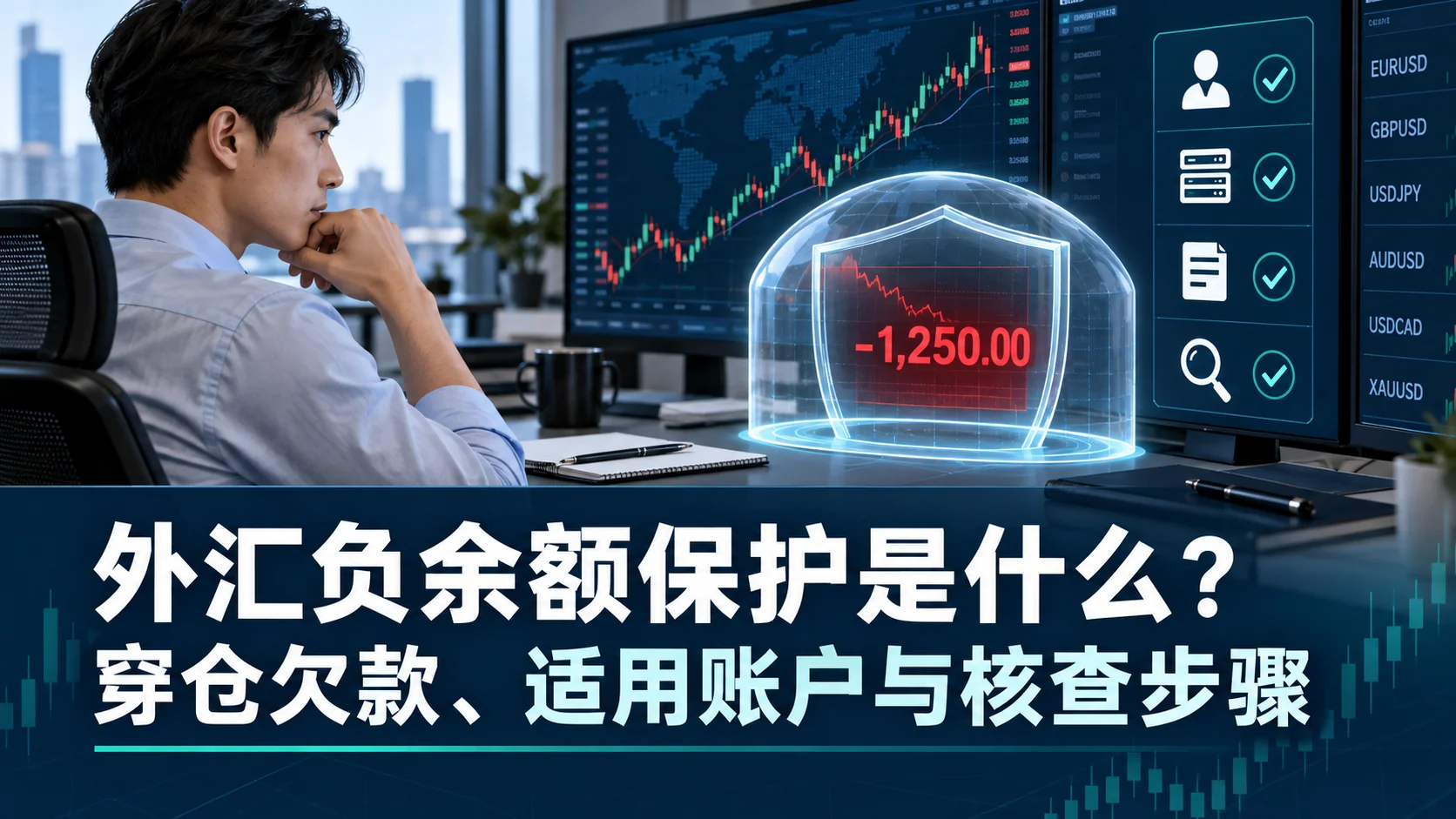 外汇负余额保护是什么？穿仓欠款、适用账户与核查步骤