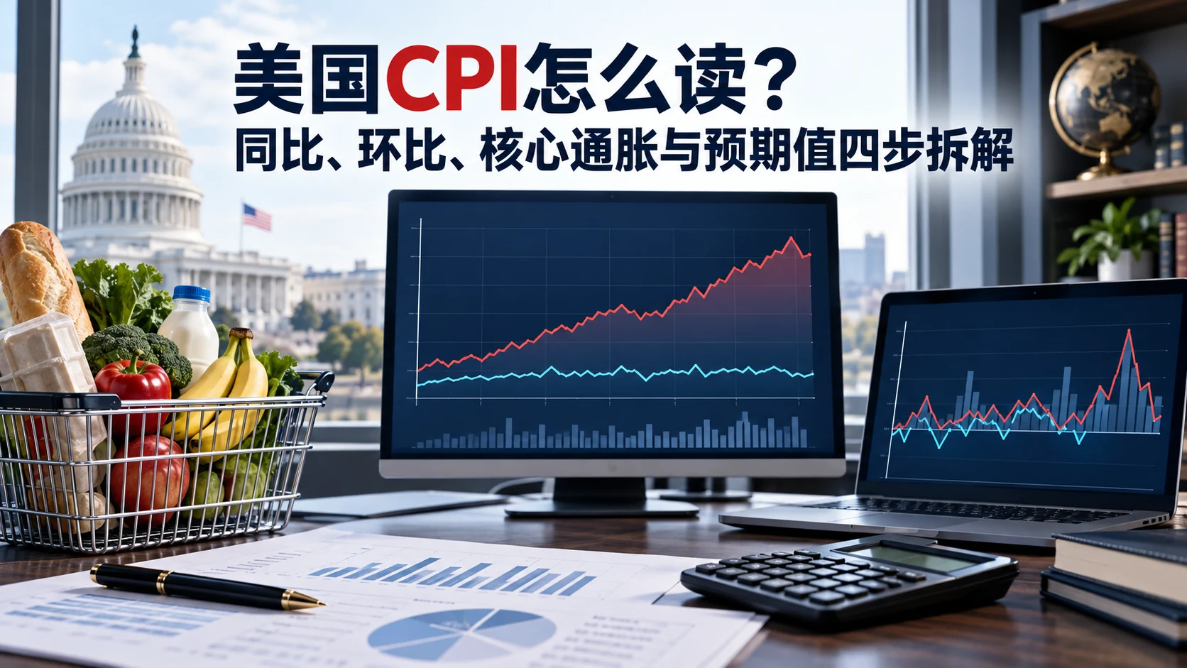 美国CPI怎么读？同比、环比、核心通胀与预期值四步拆解