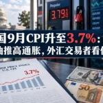 美国9月CPI升至3.7%：汽油推高通胀，外汇交易者看什么