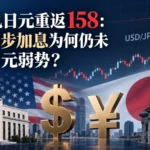 美元兑日元重返158：美日同步加息为何仍未扭转日元弱势？